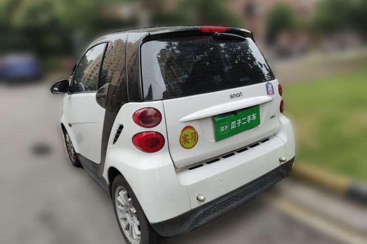 Used smart fortwo 2012 1.0 MHD Hardtop Standard Edition Rear Left 45 Deg