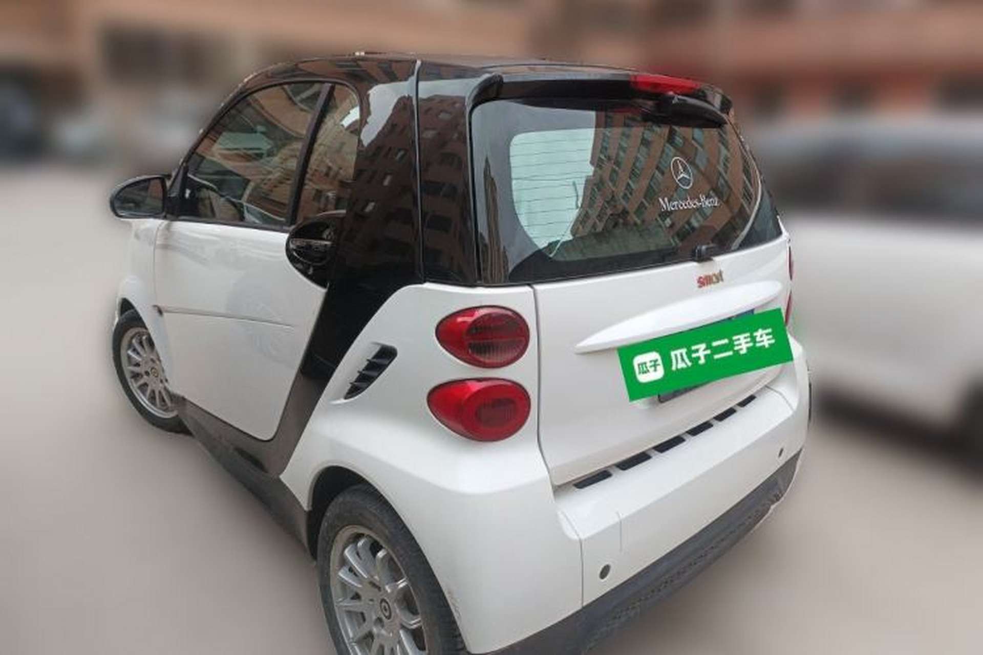 Used smart fortwo 2012 1.0 MHD Hardtop Standard Edition Rear Left 45 Deg