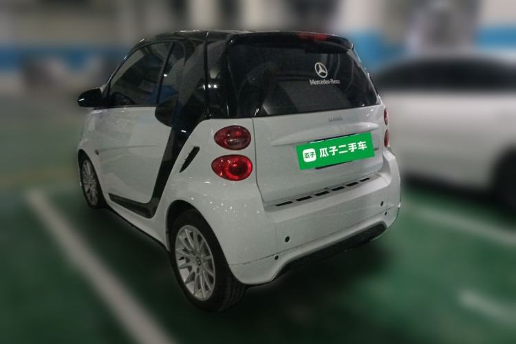 Used smart fortwo 2012 1.0 MHD Hardtop Standard Edition Rear Left 45 Deg