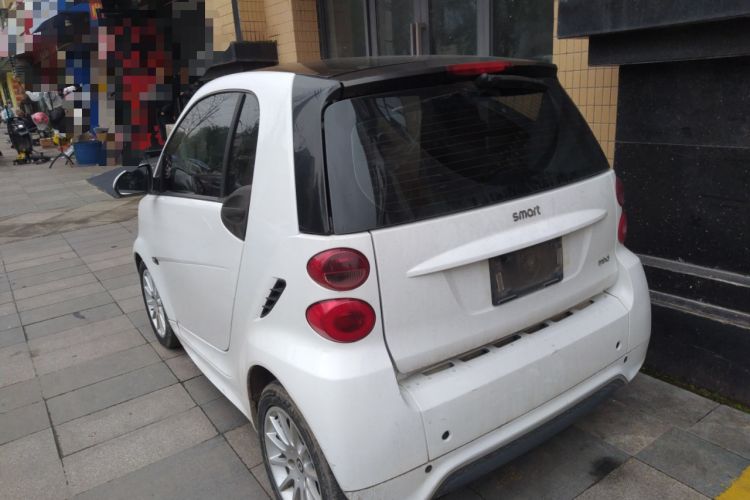 Used smart fortwo 2012 1.0 MHD Hardtop Comfort Edition Rear Left 45 Deg