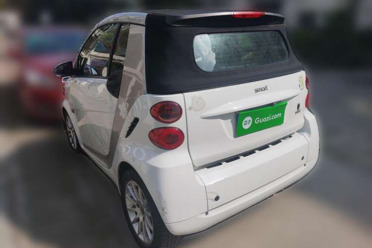 Used smart fortwo 2012 1.0 MHD Convertible Passion Edition Rear Left 45 Deg