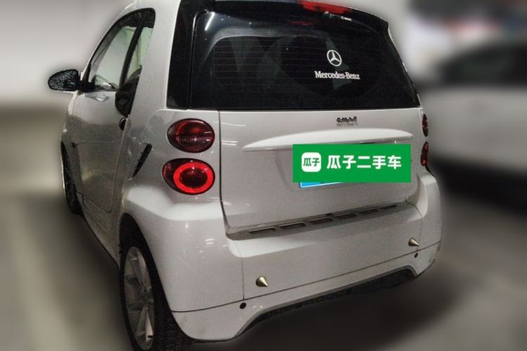 Used smart fortwo 2012 1.0 MHD Hardtop Standard Edition Rear Left 45 Deg