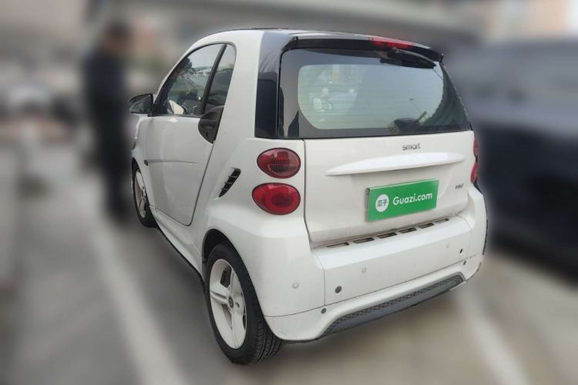 Used smart fortwo 2012 1.0 MHD Hardtop Passion Edition Rear Left 45 Deg