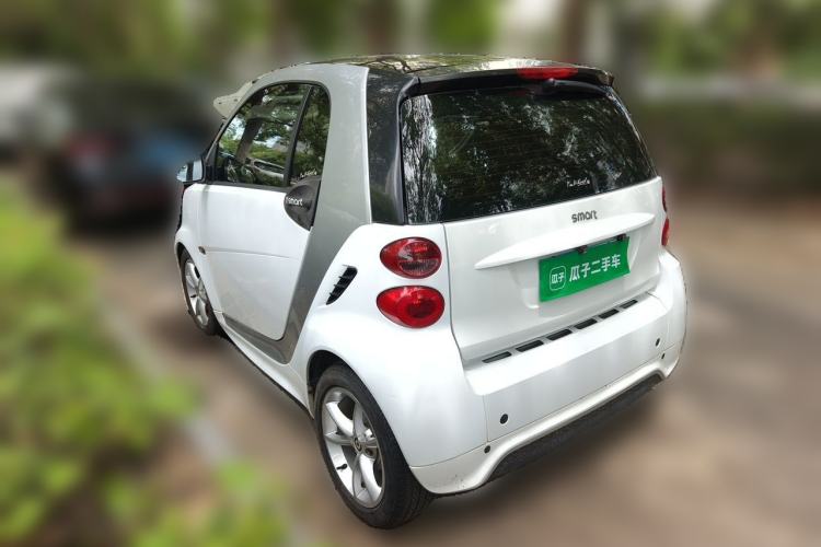 Used smart fortwo 2012 1.0T Hardtop Passion Edition Rear Left 45 Deg