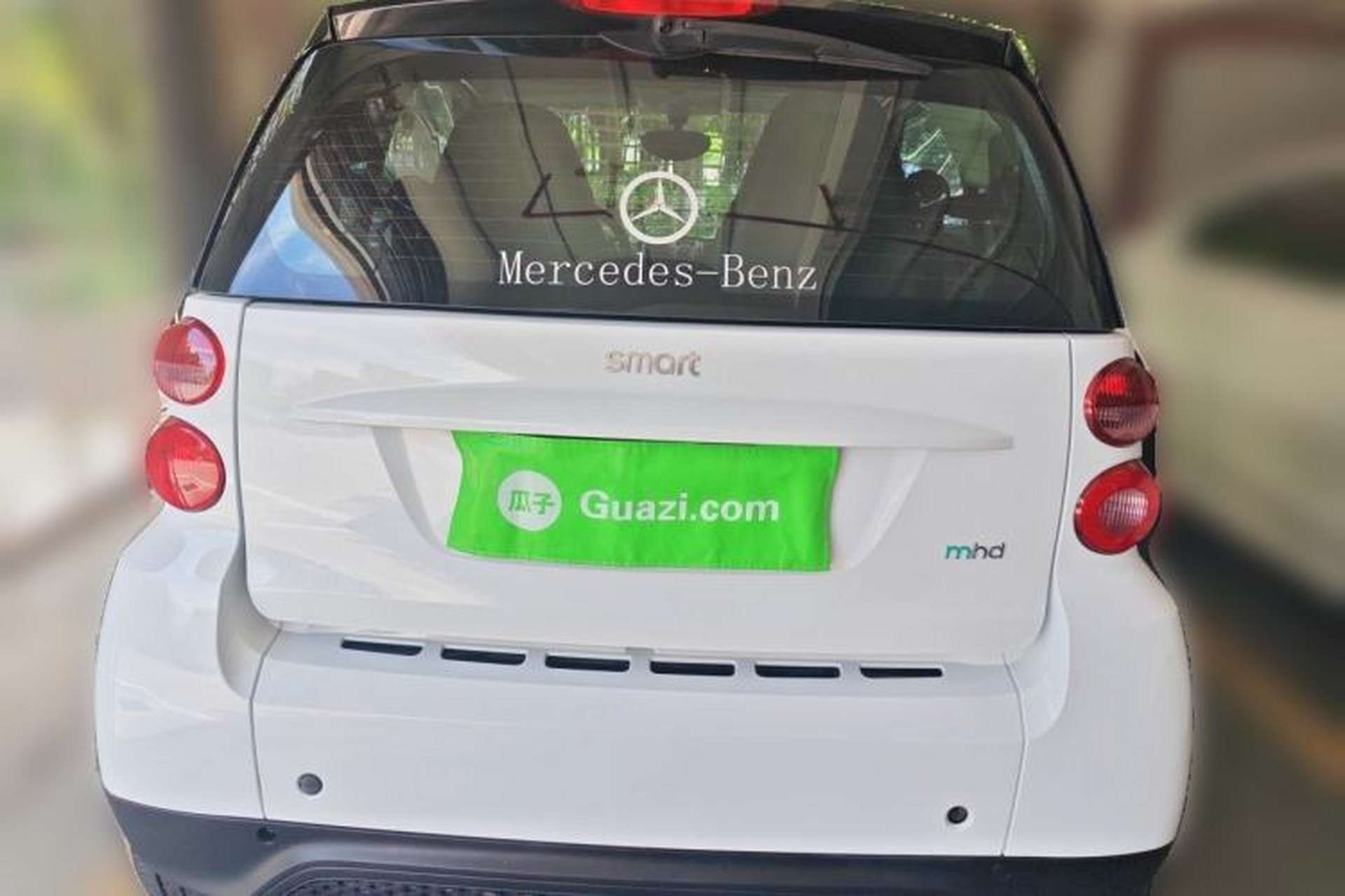 Used smart fortwo 2012 1.0 MHD Hardtop Standard Edition Rear