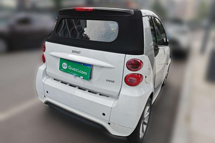 Used smart fortwo 2012 1.0 MHD Convertible Passion Edition Rear Right 45 Deg