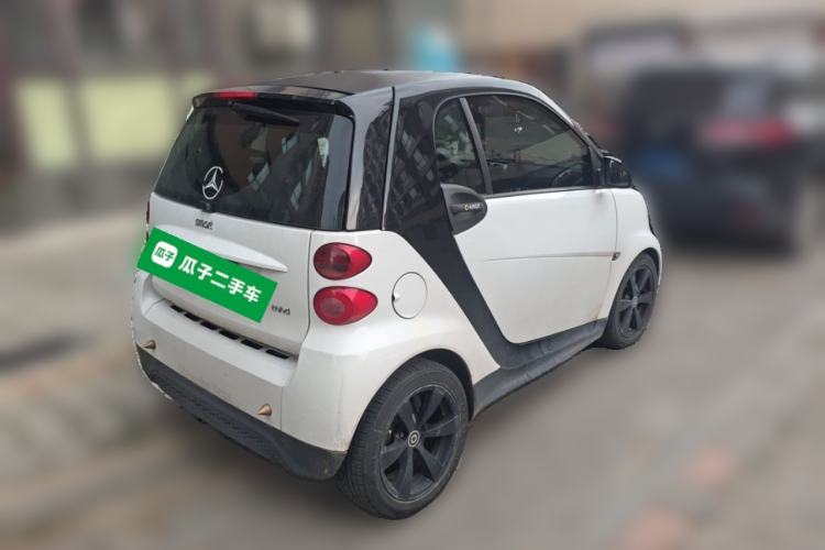 Used smart fortwo 2012 1.0 MHD Hardtop Standard Edition Rear Right 45 Deg