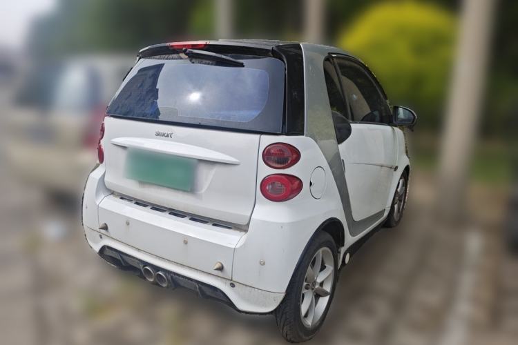 Used smart fortwo 2012 1.0T Hardtop Passion Edition Rear Right 45 Deg