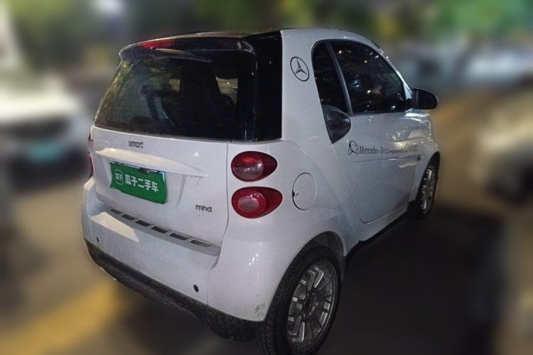 Used smart fortwo 2012 1.0 MHD Hardtop Standard Edition Rear Right 45 Deg