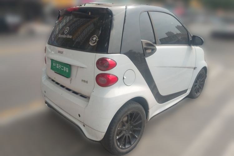 Used smart fortwo 2012 1.0 MHD Hardtop Comfort Edition Rear Right 45 Deg