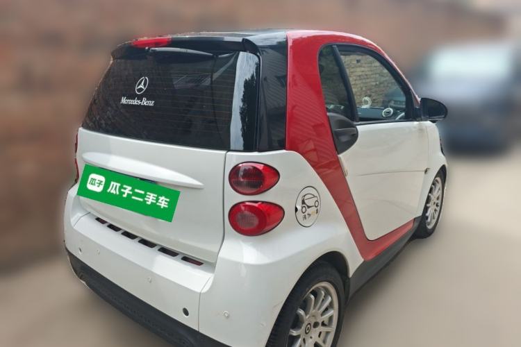 Used smart fortwo 2012 1.0 MHD Hardtop Standard Edition Rear Right 45 Deg