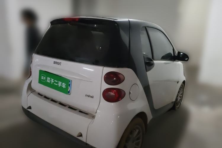 Used smart fortwo 2012 1.0 MHD Hardtop Standard Edition Rear Right 45 Deg