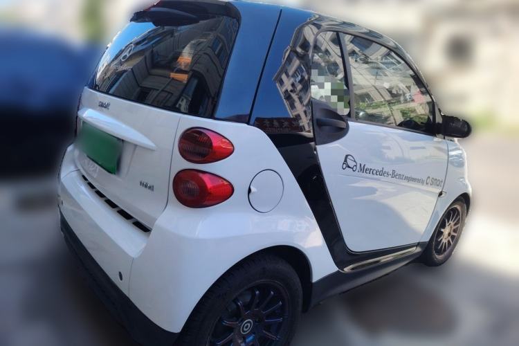 Used smart fortwo 2012 1.0 MHD Hardtop Standard Edition Rear Right 45 Deg