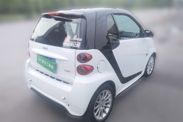 Used smart fortwo 2012 1.0 MHD Hardtop Comfort Edition Rear Right 45 Deg