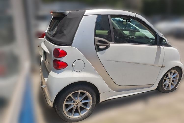Used smart fortwo 2012 1.0 MHD Convertible Passion Edition Rear Right 45 Deg