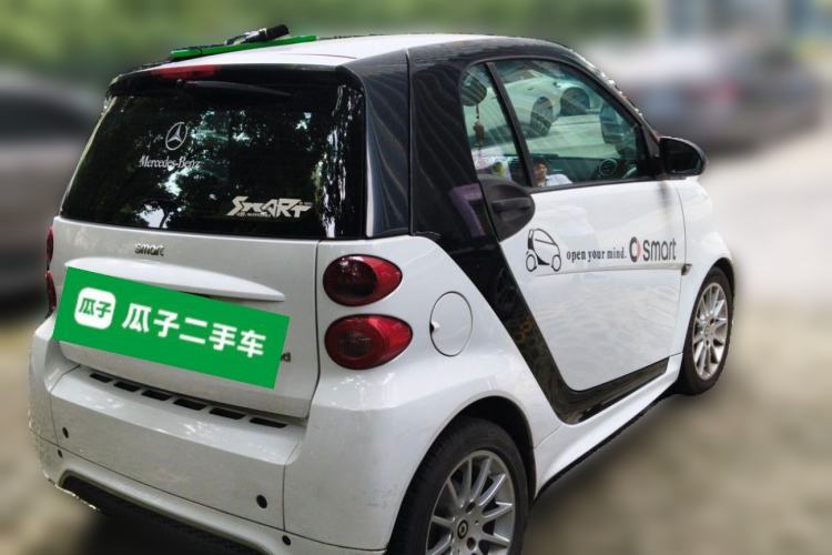 Used smart fortwo 2012 1.0 MHD Hardtop Comfort Edition Rear Right 45 Deg