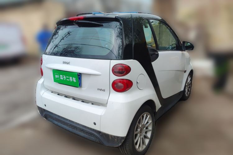 Used smart fortwo 2012 1.0 MHD Hardtop Standard Edition Rear Right 45 Deg
