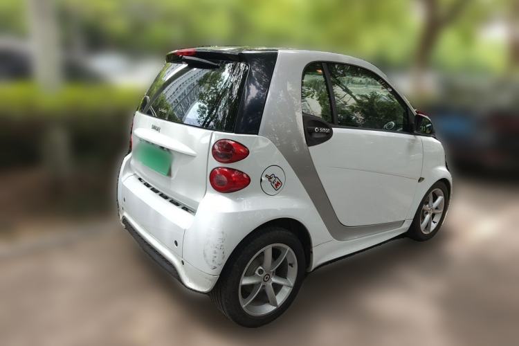 Used smart fortwo 2012 1.0T Hardtop Passion Edition Rear Right 45 Deg