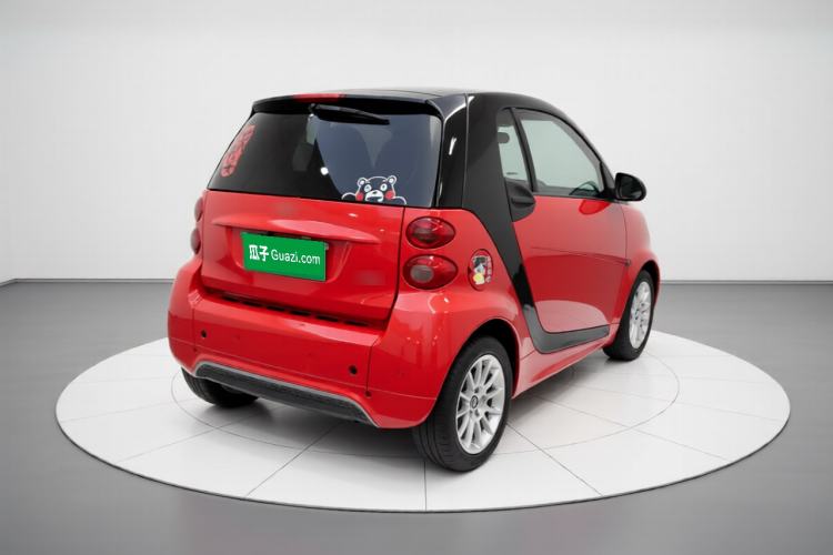 Used smart fortwo 2012 1.0 MHD Hardtop Comfort Edition Rear Right 45 Deg