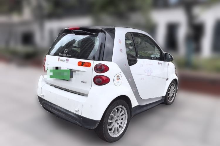 Used smart fortwo 2012 1.0 MHD Hardtop Standard Edition Rear Right 45 Deg