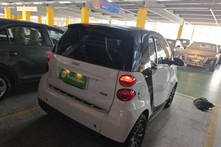 Used smart fortwo 2012 1.0 MHD Hardtop Standard Edition Rear Right 45 Deg
