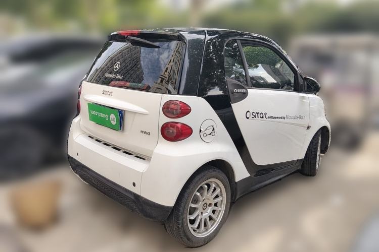 Used smart fortwo 2012 1.0 MHD Hardtop Standard Edition Rear Right 45 Deg