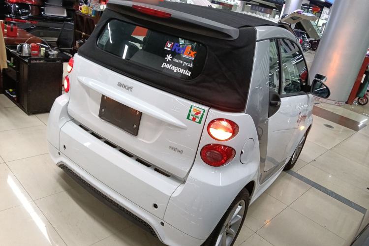 Used smart fortwo 2012 1.0 MHD Convertible Passion Edition Rear Right 45 Deg