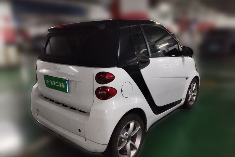 Used smart fortwo 2012 1.0T Convertible Passion Edition Rear Right 45 Deg