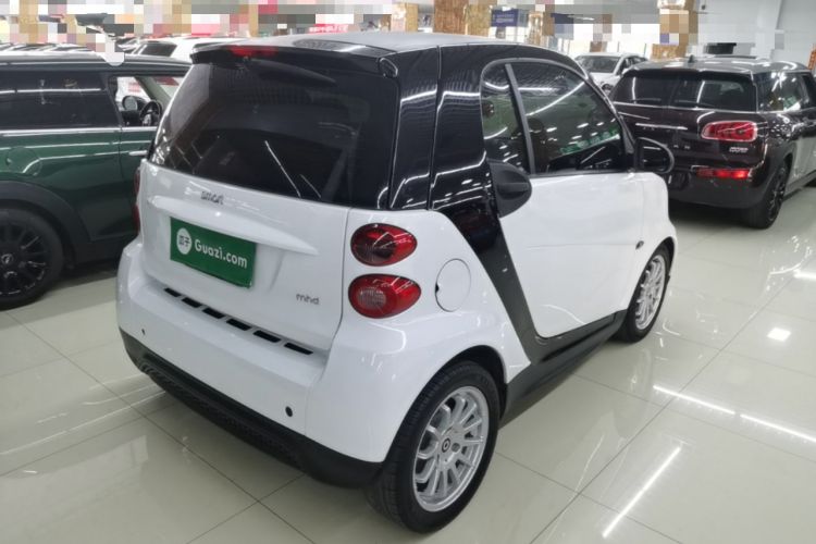 Used smart fortwo 2012 1.0 MHD Hardtop Standard Edition Rear Right 45 Deg
