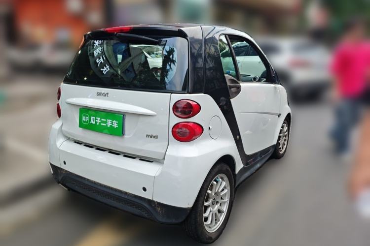 Used smart fortwo 2012 1.0 MHD Hardtop Standard Edition Rear Right 45 Deg