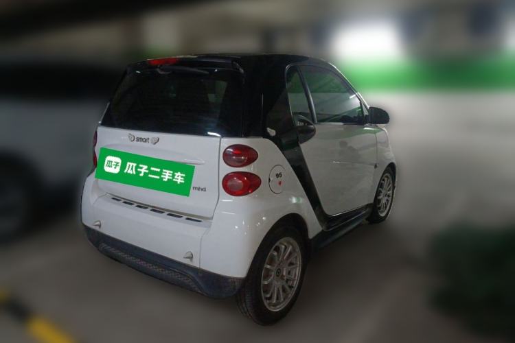 Used smart fortwo 2012 1.0 MHD Hardtop Standard Edition Rear Right 45 Deg