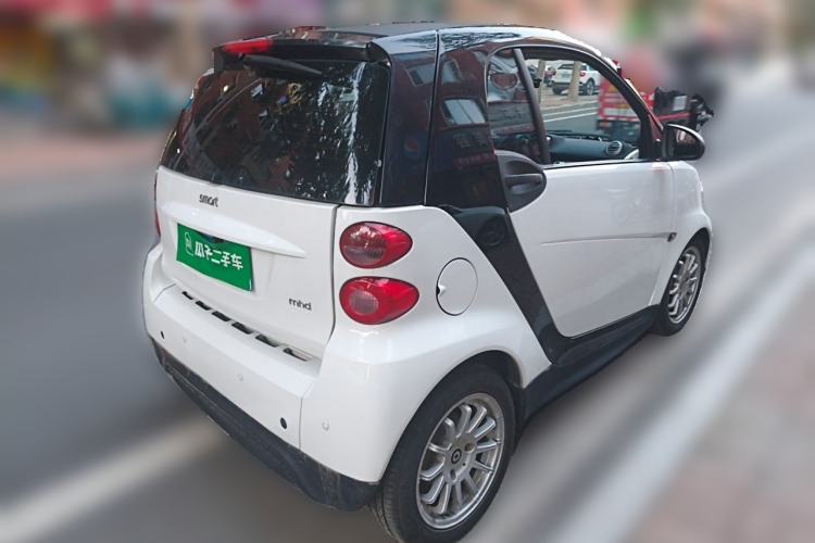 Used smart fortwo 2012 1.0 MHD Hardtop Standard Edition Rear Right 45 Deg