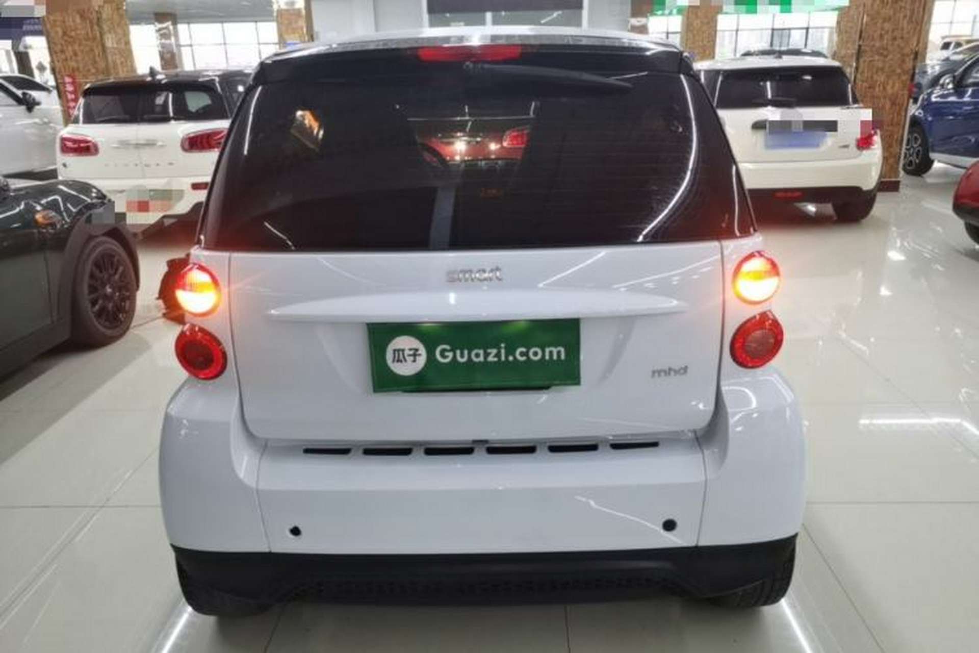 Used smart fortwo 2012 1.0 MHD Hardtop Standard Edition Rear