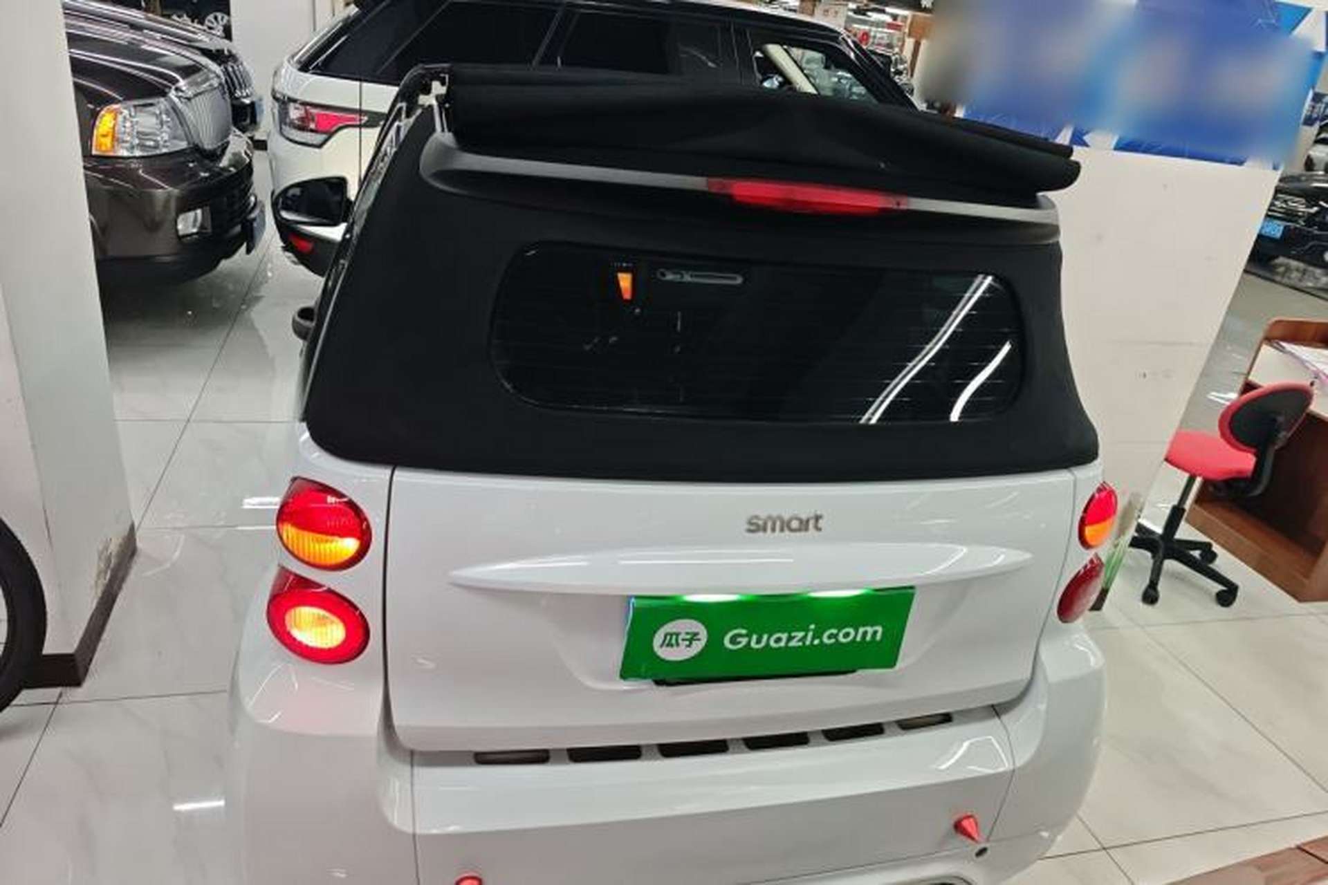 Used smart fortwo 2012 1.0T Convertible Passion Edition Rear