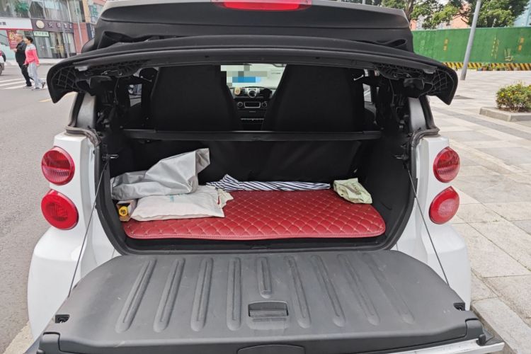 Used smart fortwo 2012 1.0 MHD Convertible Passion Edition Trunk