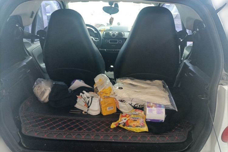 Used smart fortwo 2012 1.0 MHD Hardtop Comfort Edition Trunk