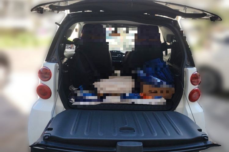 Used smart fortwo 2012 1.0 MHD Hardtop Standard Edition Trunk