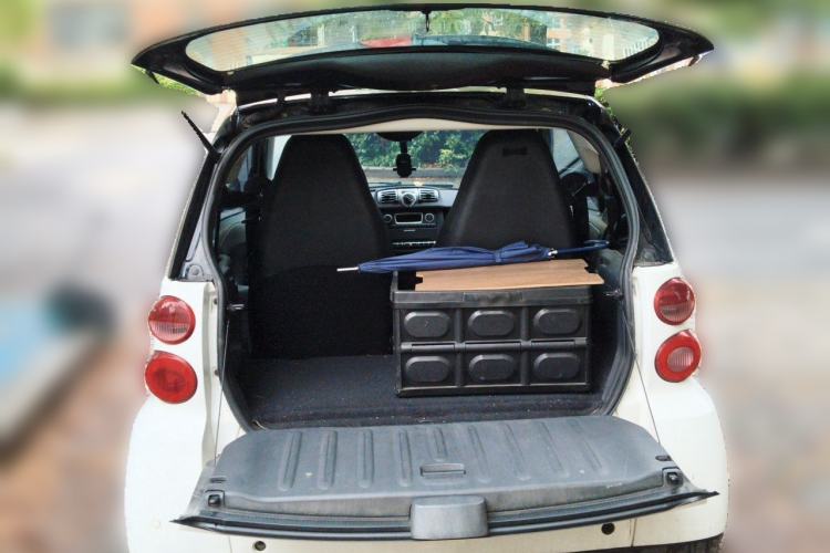 Used smart fortwo 2012 1.0 MHD Hardtop Standard Edition Trunk