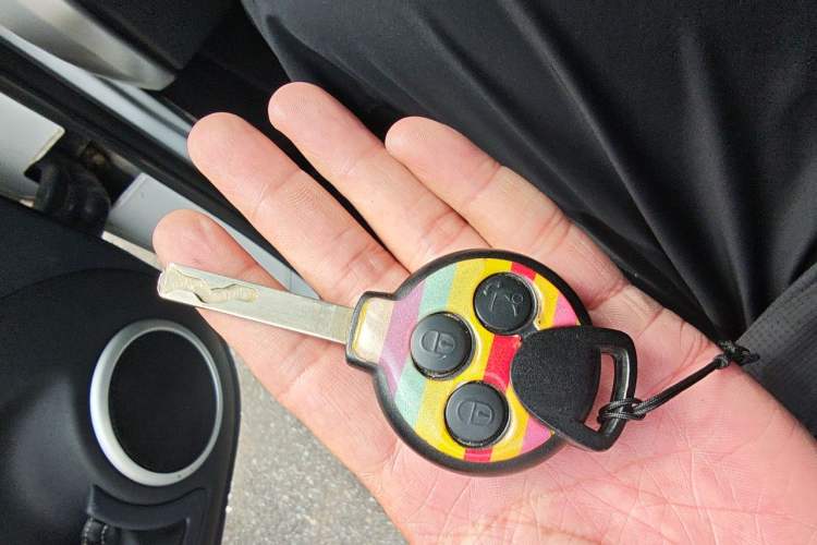 Used smart fortwo 2012 1.0T Bosu Xclusive Edition Vehicle Key