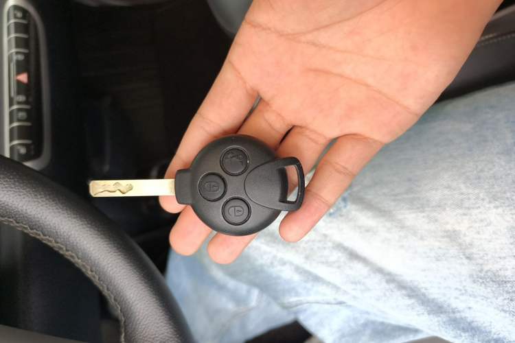 Used smart fortwo 2012 1.0T Hardtop Passion Edition Vehicle Key