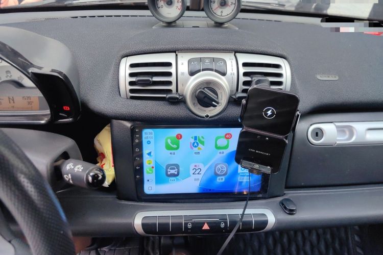 Used smart fortwo 2012 1.0 MHD Hardtop Standard Edition Audio And AC Panel