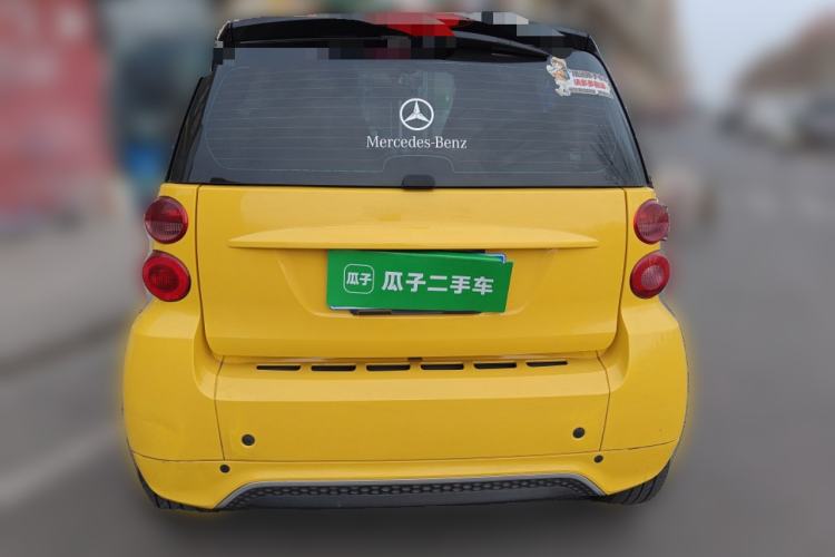 Used smart fortwo 2012 1.0 MHD Hardtop Comfort Edition Rear
