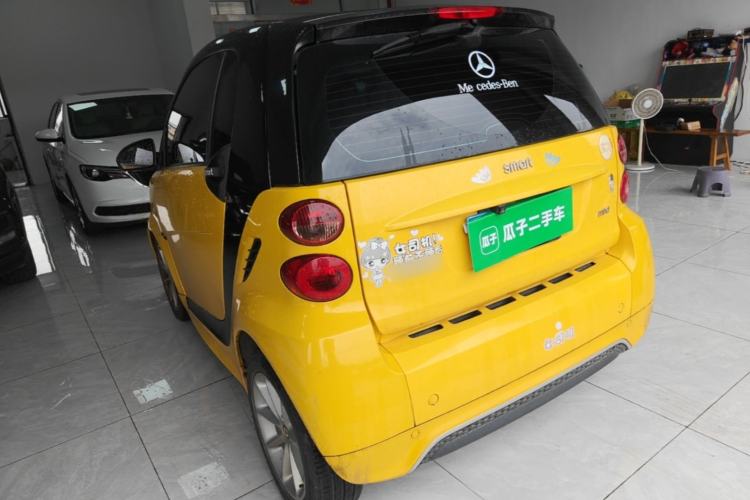 Used smart fortwo 2012 1.0 MHD Hardtop Passion Edition Rear Left 45 Deg