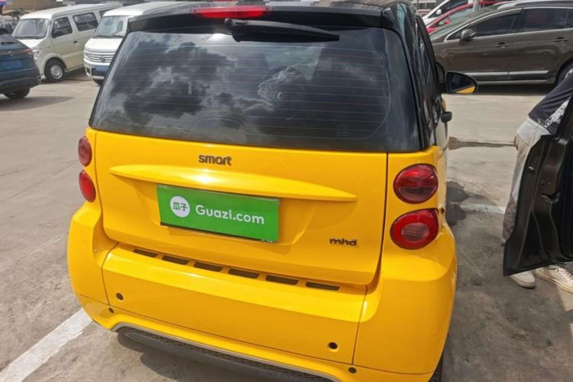 Used smart fortwo 2012 1.0 MHD Hardtop Comfort Edition Rear