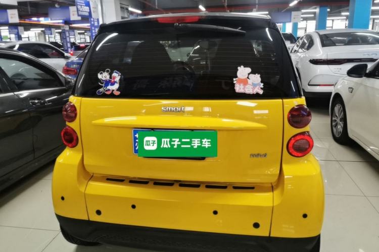 Used smart fortwo 2012 1.0 MHD Hardtop Standard Edition Rear