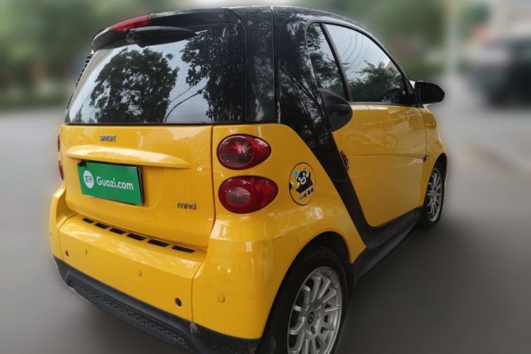 Used smart fortwo 2012 1.0 MHD Hardtop Standard Edition Rear Right 45 Deg