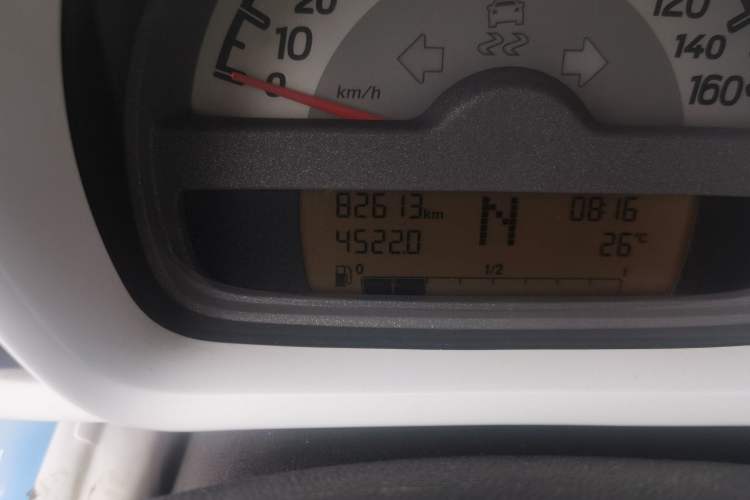Used smart fortwo 2013 1.0T Convertible Passion Edition Odometer Close Up