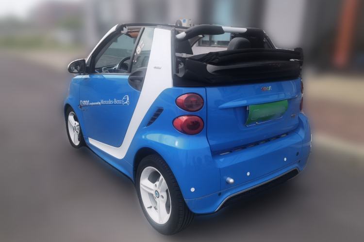 Used smart fortwo 2013 1.0T Convertible Passion Edition Rear Left 45 Deg