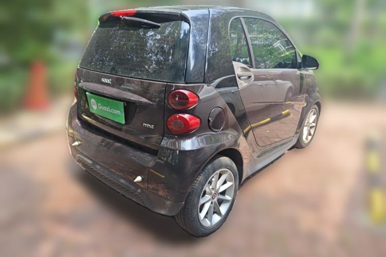 Used smart fortwo 2013 1.0 MHD Hardtop Chocolate Special Edition Rear Right 45 Deg