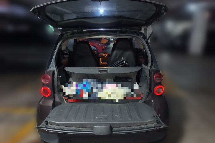 Used smart fortwo 2013 1.0 MHD Hardtop Chocolate Special Edition Trunk